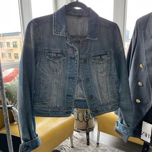 Cropped Denim Jacket